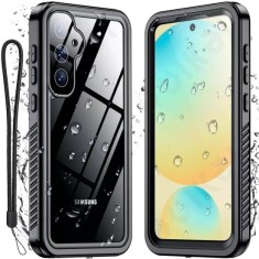 Husa pentru Samsung Galaxy S25 Plus - ShellBox Waterproof IP68 Case - Black