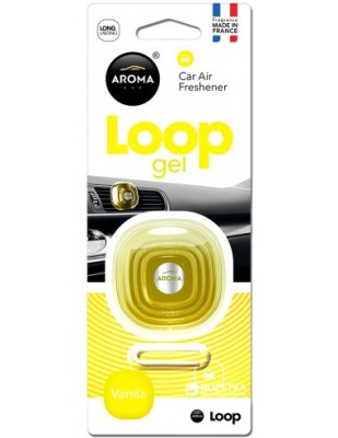 Odorizant auto Aroma Car Loop Vanilla foto