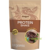 Shake Proteic 62% Proteine cu Vanilie si Cacao Ecologic/Bio 500g