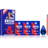A.N.D. Beauty Brow Lamination Kit set pentru aranjarea spr&acirc;ncenelor