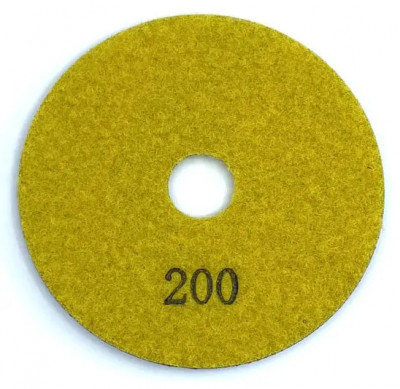 Discheta diamantata DiamantatExpert pentru slefuire uscata, eco, granulatie 200, 125 mm foto