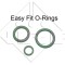 NRF 35931 EASY FIT Condensator, climatizare