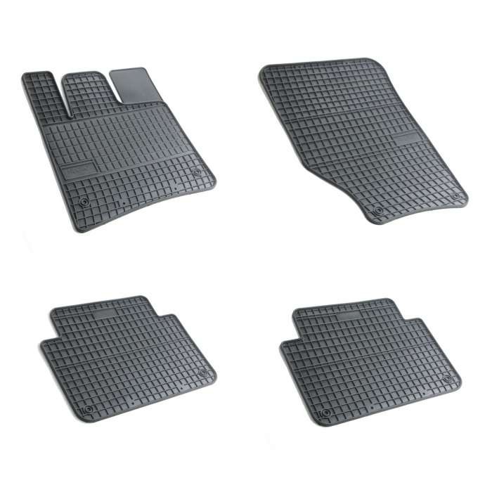 Set covorase auto din cauciuc Audi Q7 (4L) 2005-2015, presuri BestAutoVest, negre, 4 buc