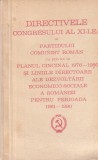 Partidul Comunist Roman - Directivele Congresului al XI-lea al Partidului