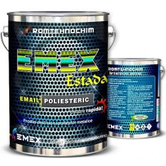 Pachet Email Poliesteric "Emex Estada" - Maro - Bid. 4 Kg + Intaritor 0.80 Kg
