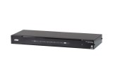 Splitter HDMI Aten VS0108HB; Video Type portul: HDMI, Iesire video: 8x HDMI. Rezolutia maxima: 4096 x 2160 Pixel, Culoarea produsului: Negru, Material