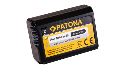 Baterie SONY NP-FW50, NEX.3, NEX.3C, NEX.5, NEX.5A - Patona foto