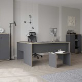Birou Adore L Rio Office, Interschimbabil, Masa de colt, 160 x 75 x 144 cm