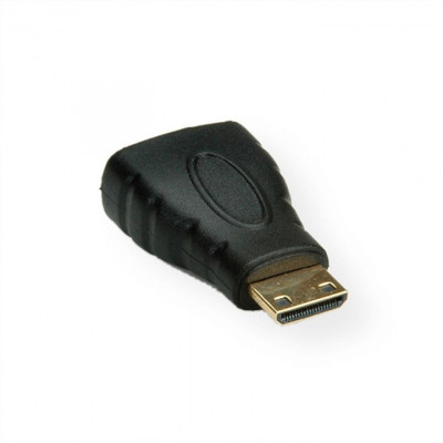 Adaptor 4World mini HDMI to HDMI Black foto