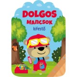 Dolgos mancsok - kifestő