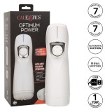 Masturbator Automat cu Vibratie si Suctiune Lifelike Pulsar Stroker CalExotics, Alb