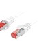 Patch cord LANBERG RJ45 S/FTP Cat 6 LSZH 20m alb