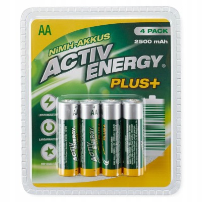 Set 4 acumulatori baterii reincarcabile R6 2500 mAh , Germania foto