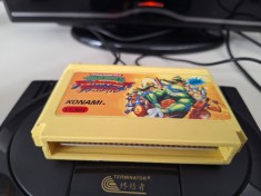 Turtles Tournament Fighters, caseta discheta clasica cu joc pentru consola TV