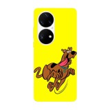 Husa compatibila cu Huawei P50 model Scooby Doo running, Silicon, TPU, Viceversa, Transparent, Carcasa
