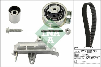 INA 530 0177 10 Set curea de distributie foto