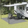 Covor pentru cort, antracit, 4x3 m