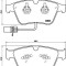 BREMBO P 05 003 PRIME LINE set placute frana,frana disc