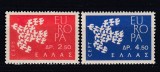 GRECIA 1961 EUROPA CEPT SERIE MNH