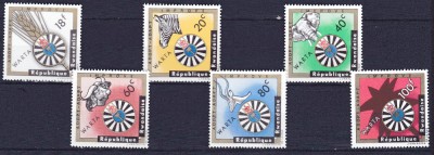 DB1 Rwanda Fauna Africana Rotary Club 6 v. MNH foto