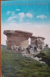 Carte postala, Bucegi, stanci si muntele Caraiman, 1925