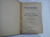IULIU BARASCH - OMUL.OPERA - de M. Schwarzfeld - 1919