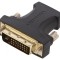 Adaptor DVI-D la HDMI Negru