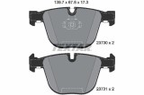 Set placute frana disc Bentley Arnage, Azure II, Brooklands; BMW 1, 3, 5, 6, 7, X5, X6; Rolls-Royce Phantom VII, Phantom VII Drophead,