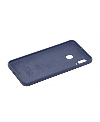 Husa Silicone Case Samsung Galaxy A20, SM A205 Albastra foto