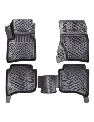 Set covorase auto din cauciuc tip tavita Porsche Cayenne II 2011-2017 foto