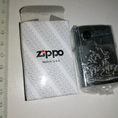 BRICHETA ZIPPO WILDWEST MADE IN USA , SIGILATA , IN CUTIE