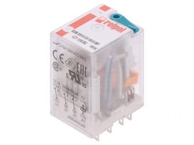 Releu Electromagnetic 3PDT 12VDC 20A foto