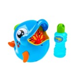 Dispozitiv automat de bule de sapun Dolphin Blue si lichid 80 ml
