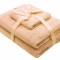Set prosoape 3 piese 500 gsm (fata, maini, corp) Crem , SomnART