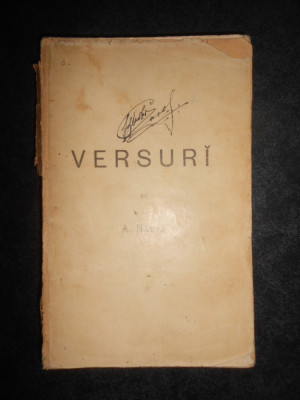 Anton Naum - Versuri 1878-1890 (1890, prima editie) foto