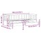 Daybed Alb 90 x 190 cm Solid pine wood - 12