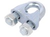 Clema prindere cablu oțel 16mm