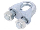 Clema prindere cablu oțel 16mm