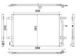 MAHLE AC 812 000S Condensator, climatizare