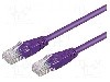 Patch cord Cat 5e, U/UTP, conexiune 1:1, 20m, Goobay - 95231