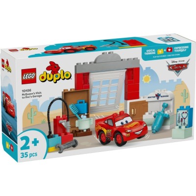 LEGO DUPLO VIZITA LUI MCQUEEN LA GARAJUL LUI DOC 10456 foto