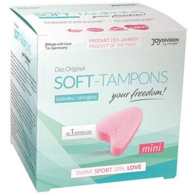 JOYDIVISION SOFT-TAMPONS - ORIGINAL SOFT-TAMPONS MINI 3 UDS foto