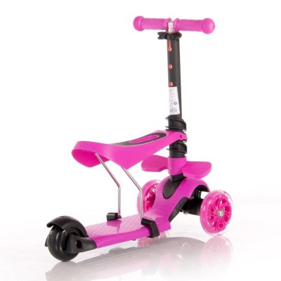 Trotineta pentru copii Smart, Pink foto