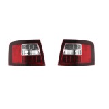 Set stopuri tuning AUDI A6 (C5), 05.1997-01.2005, model COMBI, Taiwan, partea stanga+dreapta, LED; transparent; cu locas bec;, Rapid