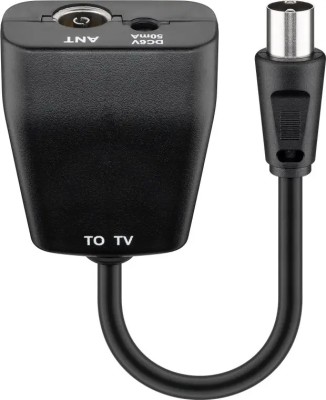 Alimentatore Goobay 67245 6V C.c. – Adattatore Per Antenne DVB-T Attive, Nero