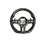 Cumpara ieftin Volan sport piele si carbon compatibil cu modelele BMW Seria 1 F20,F21 Seria 2 F22,F23,F45,F87 Seria 3 F30,F31,F34 Seria 4 F32,F33,F36,F82,F83 X5 - F1