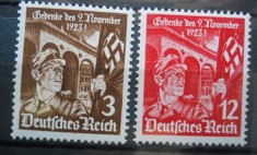 CV2 1935 SERIE GERMANIA REICH MNH