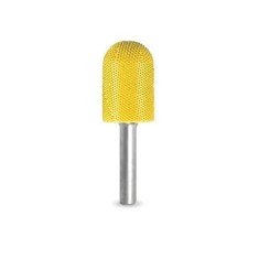 Tvar Valec s Gu&Auml;&frac34;at&Atilde;&frac12;m vrcholom pr-19mm stopka 6mm, Granulatie Saburr FINA - GALBENA
