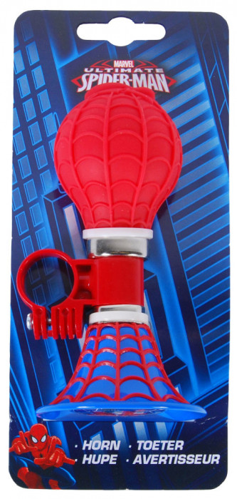 Claxon tip goarna Spider-Man, culoare rosu/albastru PB Cod:777