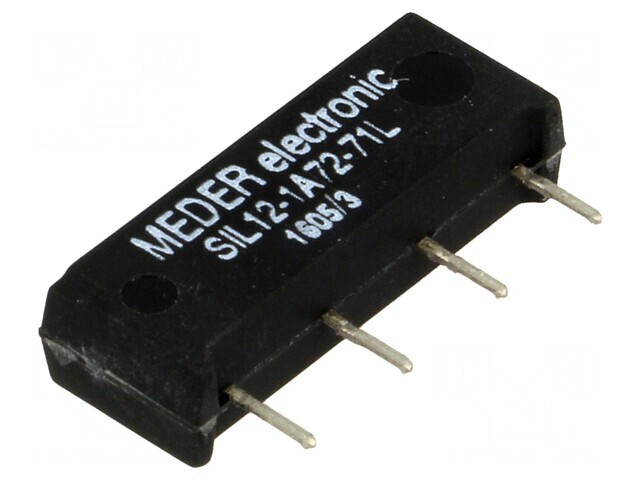 Releu Senzor Reed SPST-NO 12VDC 1,25A 200VDC